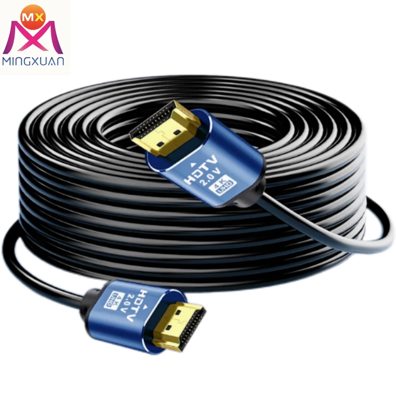 20M Cable Fiber Optic Audio Video  Male to Male Support 4K High speed Ethernet