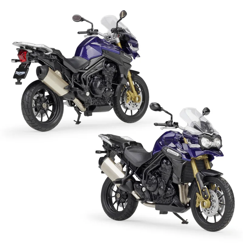 Hot Selling Welly TRIUMPH Tiger Explorer 1:18 Diecast Motorcycle Simulation Alloy Motorcycle Model