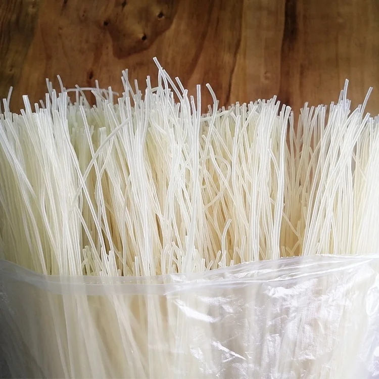 Original Flavor Fast Cooking Dried Food OEM High Quality Best Price Bulk Rice Products Stick Bag Premium Pure Dried Rice Noodle