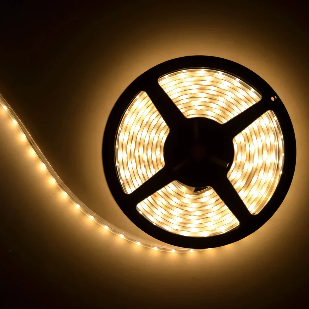 220 в 100 м 3528 5050 SMD В гибкие одноцветные RGB/светодиодные полосы
