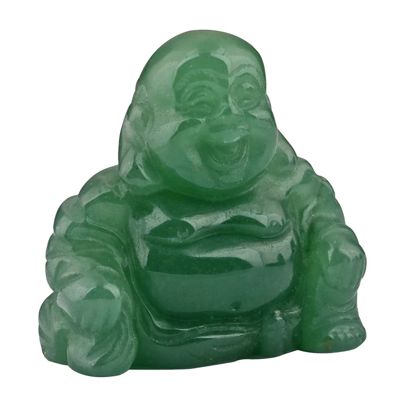 Crystal Craft Reki Healing Crystal Buddhism Jade Religious Buddha Statue