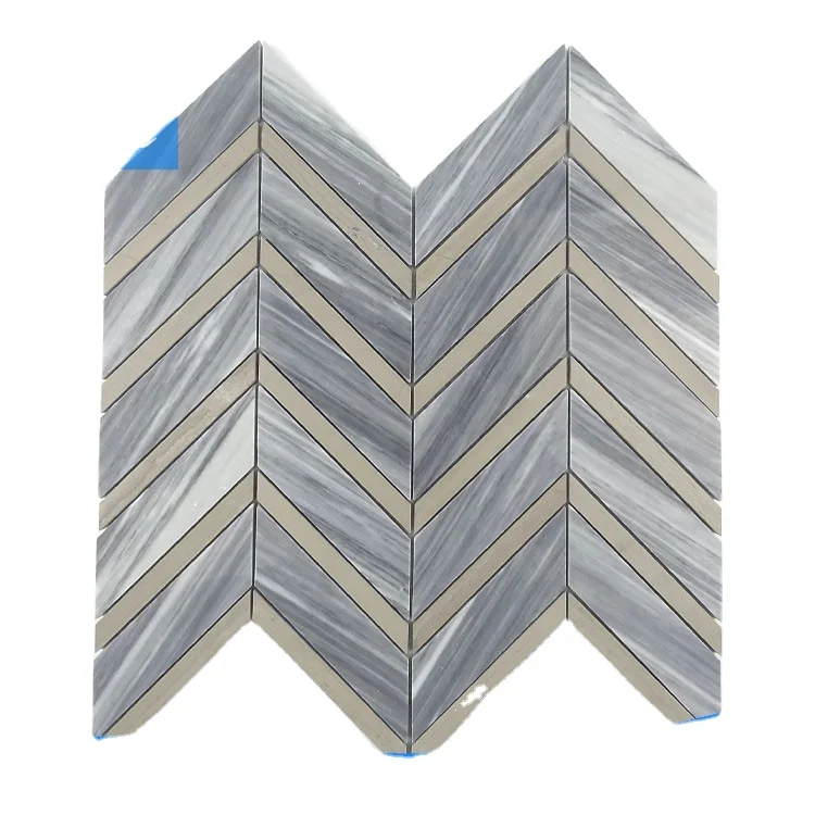 Big Marble Mosaic Type Italian Grey Stone Wall Tile