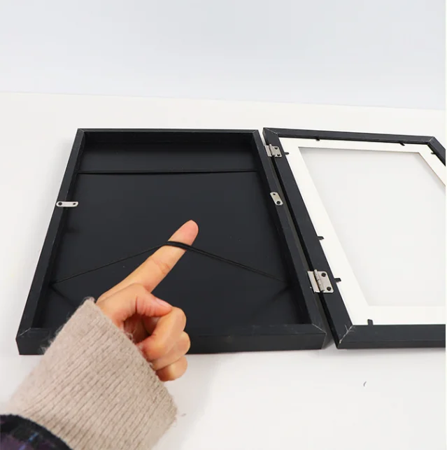 8.5x11in Kids Art Frame for Collecting Children Drawing Folding Picture Frame
