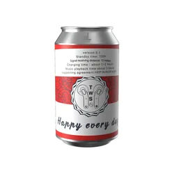 Christmas New Tws Coke Can Design Coca Shaped Ring Pull Style In Tin Box Gift Package Wireless Earbuds Earphone Headphones