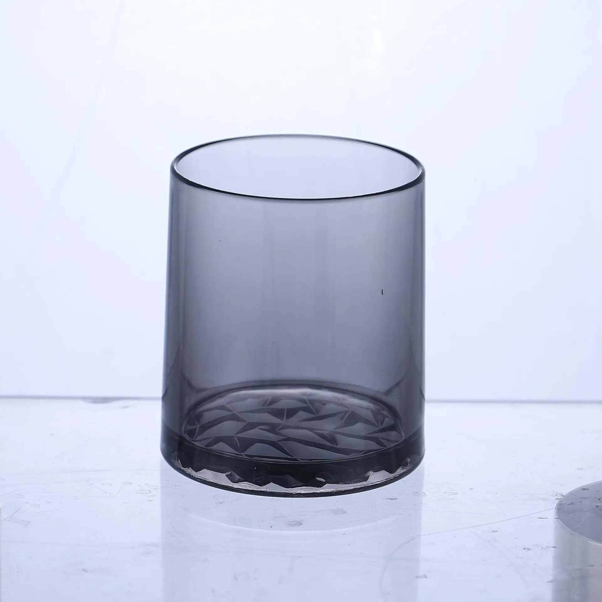 150ml Whiskey Drinking Glasses Food Safe Reusable Clear Plastic Drinking Water Cups Customised Brand Whisky Glass Cup