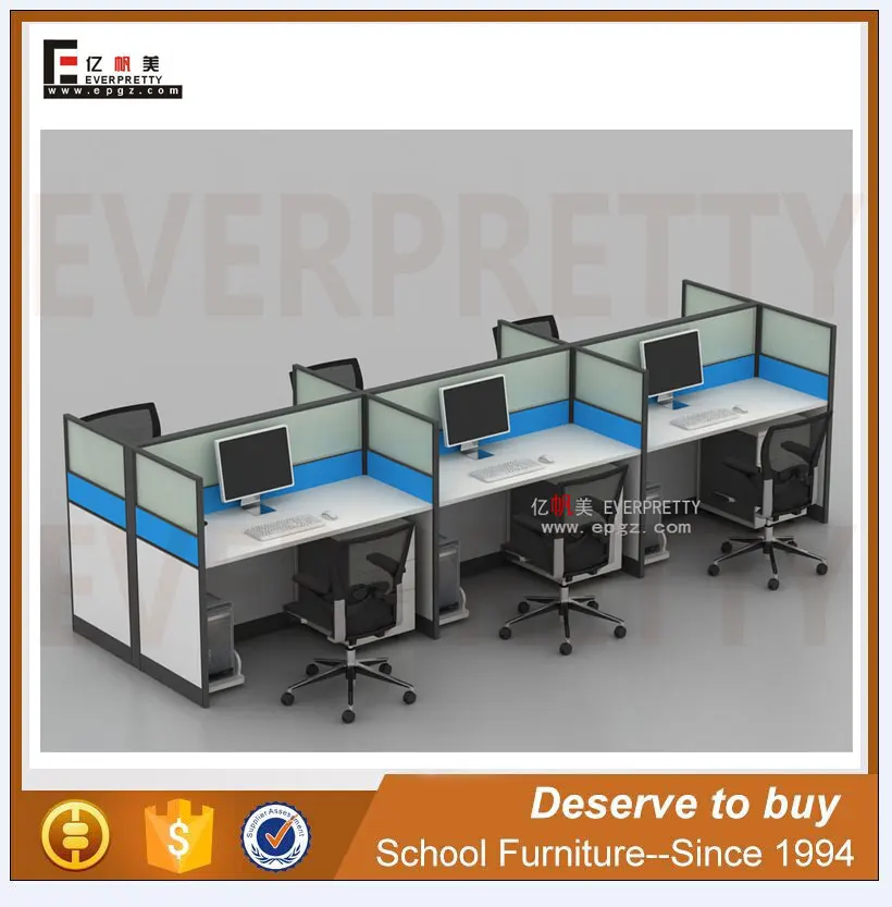 computer workstation modern office partition 