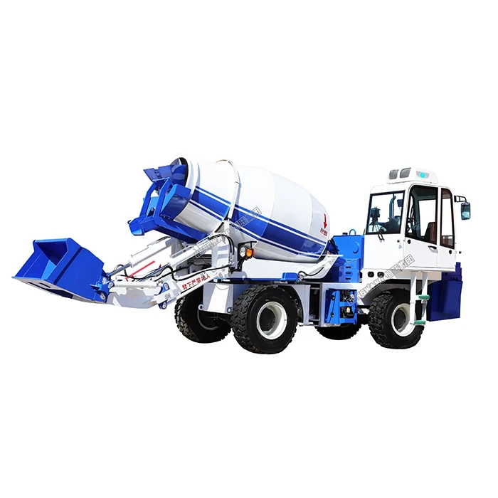 2.4m3 2.4cbm 2.4Cubic Meter Concrete Mixer Truck Mixing Drum Cement Transit Truck