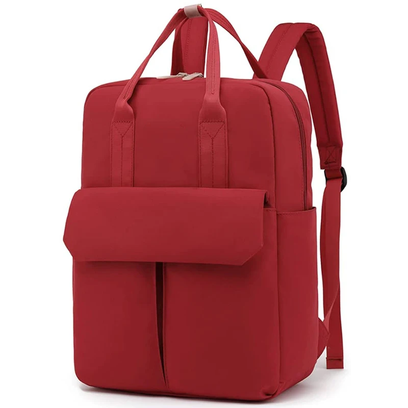 outdoor activities use red color oxford sports backpack bags for school