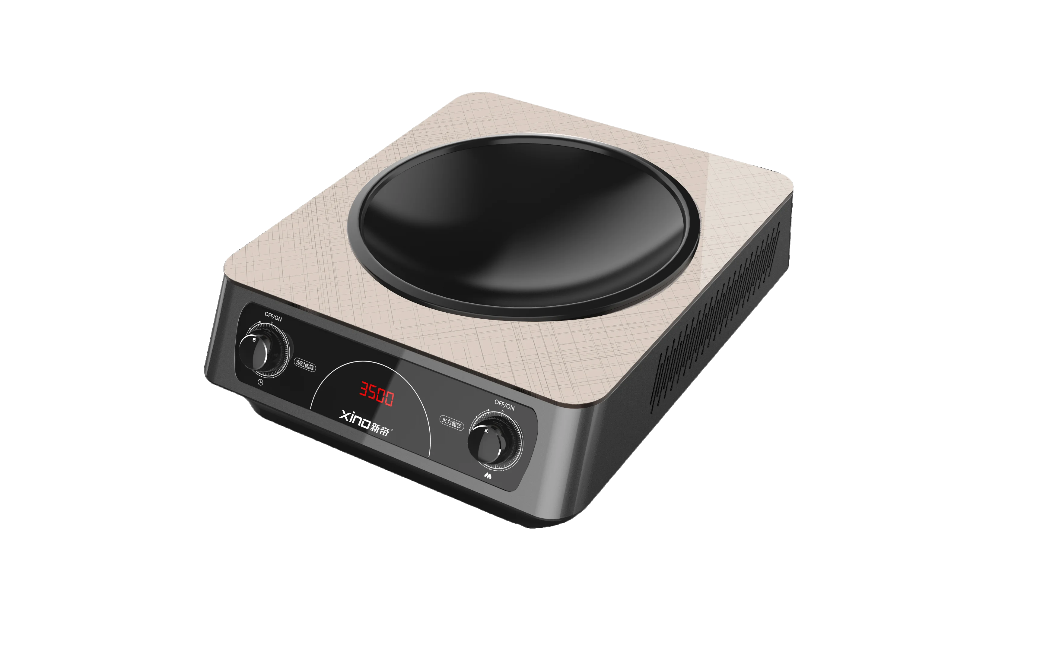 Concave Induction  Cooker Stove Cooktop for Wok  own Patented own Design & Mould  High Quality Induction  Cooker