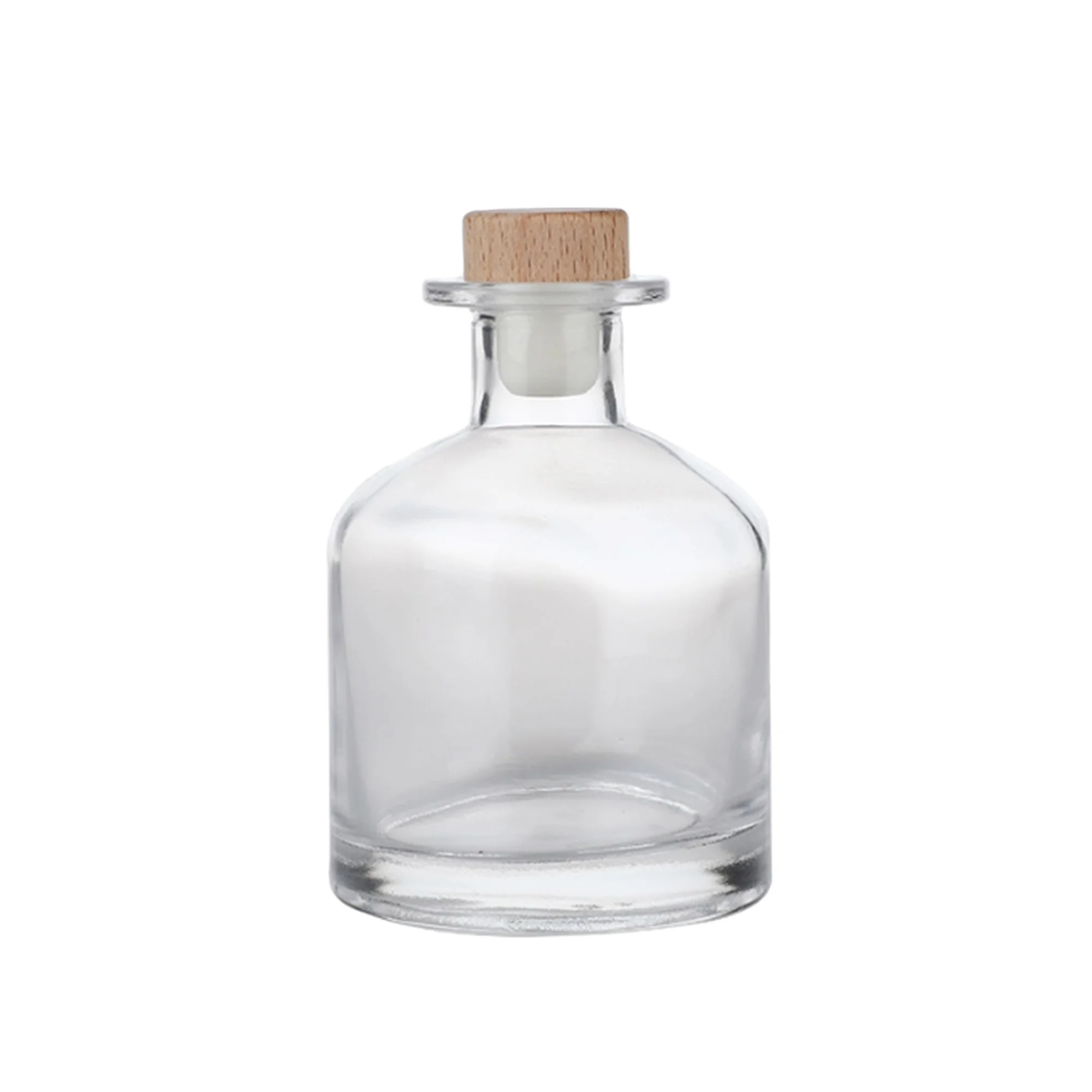Haute Couture Super Flint Glass bottles Selling glass bottles 50ml 100ml 150ml 180ml 200ml spirits glass bottles with cork