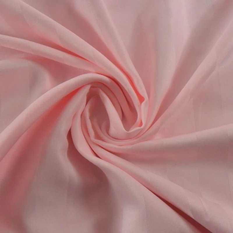 Experienced Manufacturer 100%cotton 60*40 173*120 white fabric 1cm stripe satin fabric for bedding sets