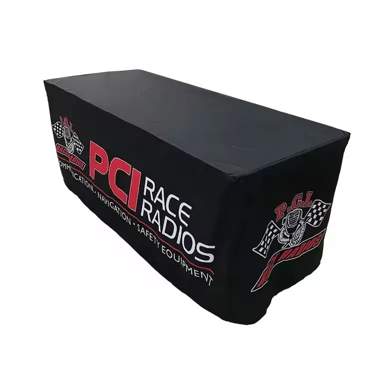 Wholesale Custom Tablecloths Trade Show Table Throw Fitted Table Cloths Linen