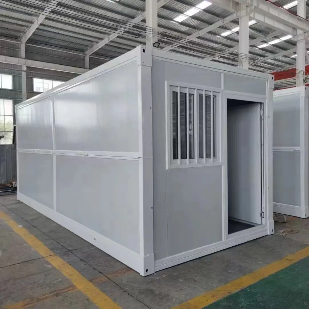 Fast Build Prefab House 20ft 40ft Modular Folding Container House Camping Foldable Small Tiny Container House