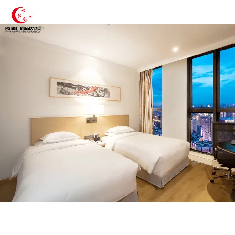  Foshan фанера для коммерческих квартир спальный комплект мебель отеля