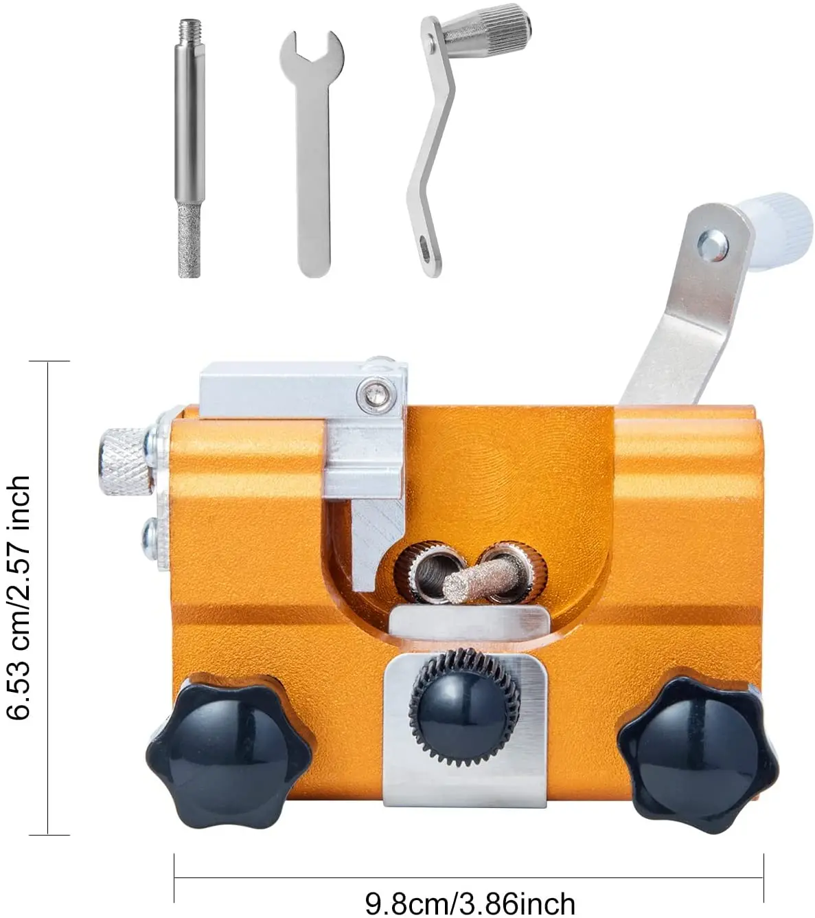 Chainsaw Sharpener, Saw Chain Sharpener, Saw Chain Grinder Portable Chain Saw Sharpening Tool Set Chain File Sharpener