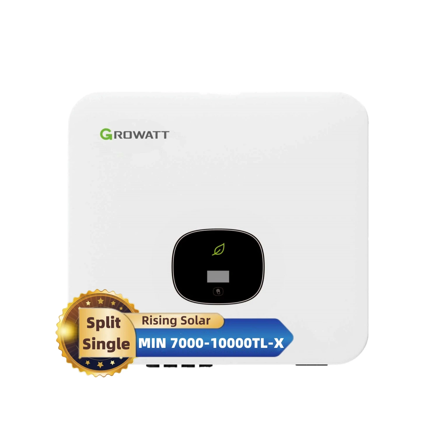 Однофазный инвертор Growatt 7 кВт 8 9 10 с нулевым экспортным счетчиком 2/3 миль на MIN10000TL-X сетке солнечной батарее
