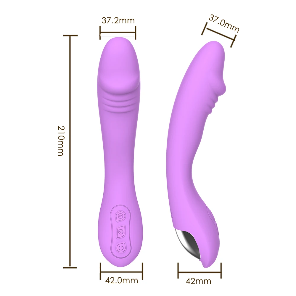 Вибратор G-Spot для женщин 10 сильных вибраций фаллоимитатор Стимулятор клитора влагалища