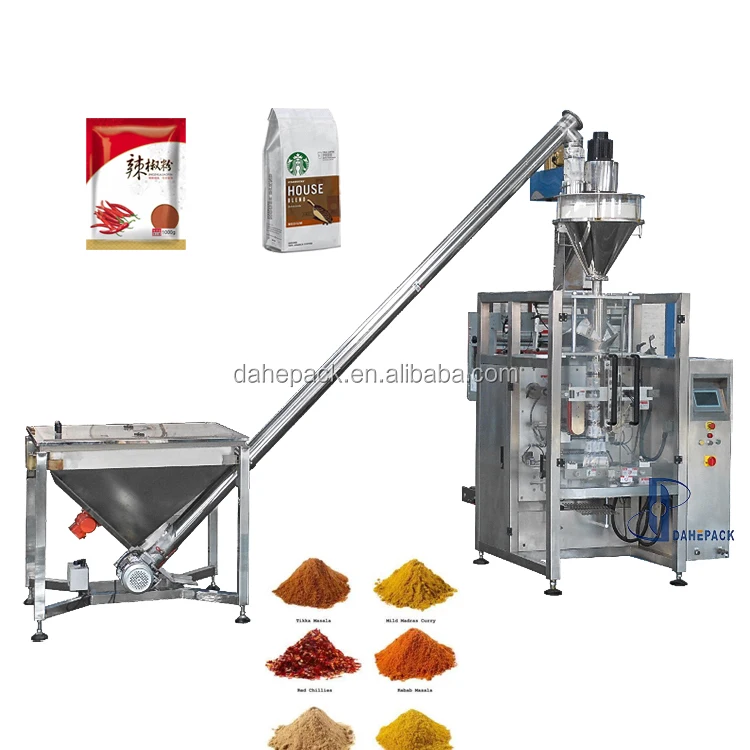Automatic 1kg Bag Pouch Flour VFFS Powder Packing Machine