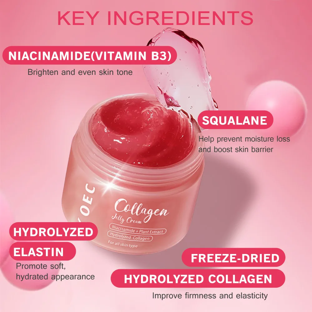 medicub collagen jelly cream Niacinamide & Freeze-Dried Hydrolyzed Collage