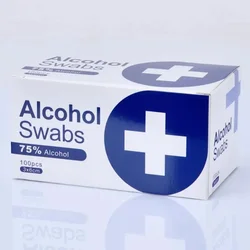 Печатный логотип, Лидер продаж, заводская цена, одноразовые 70% стерильные влажные салфетки, спирты, подготовительные прокладки