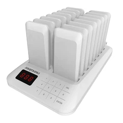 10 Years China Supply 433MHz with 16 Pagers Custom Waterproof Wireless Restaurant guest pager system