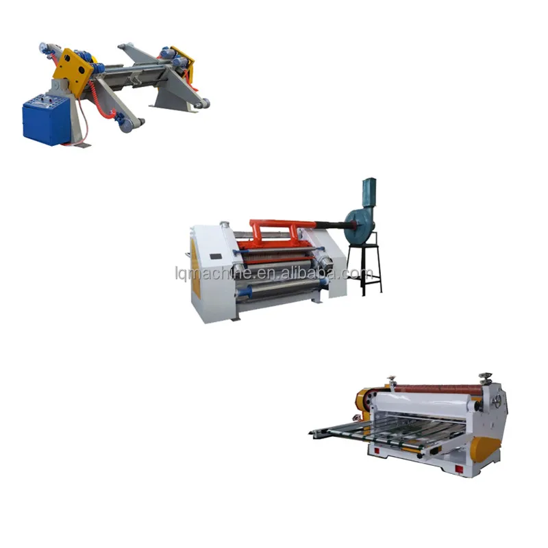 2 ply A/B/C/D/E flute corrugated cardboard making machine/corrugated single facer