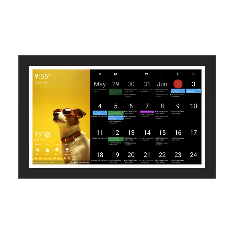 Good sale Home Digital Touch Screen Wall  Smart Calendar Family Calendar
