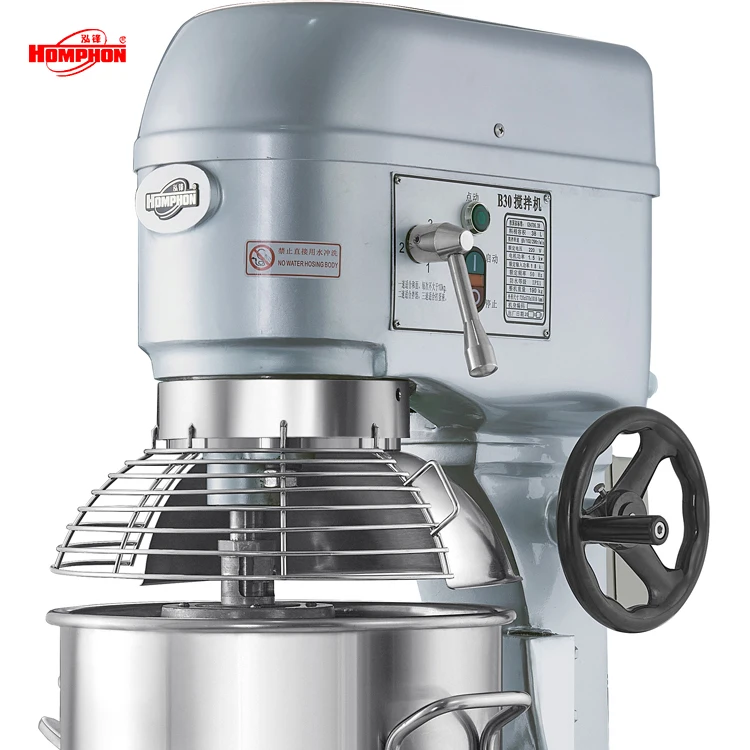 Homphon Commercial Bakery Equipment Kneading Machine Commercial Mixer  40L Complete Bakery Equipment