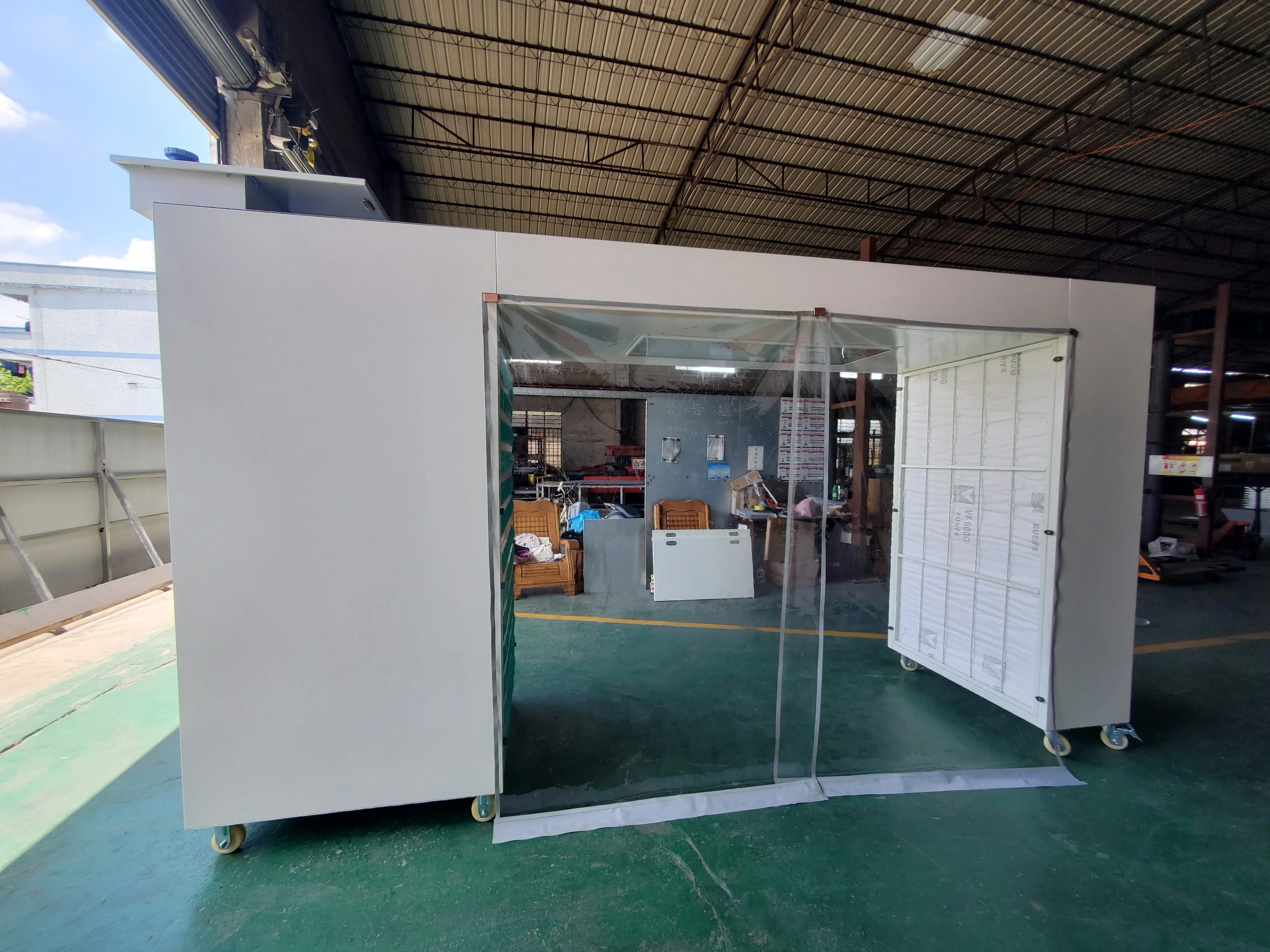 2022 hot sale Mobile Prep Station Dust Filter Booth For Car Paint Spray