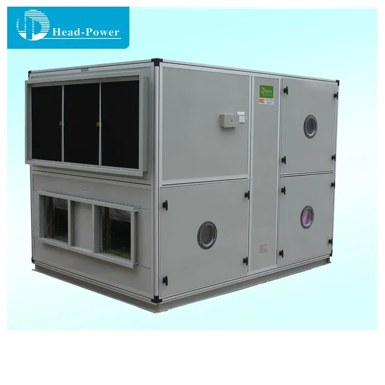 Energy-Efficient Industrial Rotor Heat Recovery Fresh Air Handling Unit for Workshops Supermarkets for Hospital Use