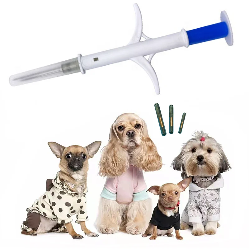 Factory Price Rfid Animal Identification Chip Syringe Chip Id For Animals Cat Dog Bird Cattle