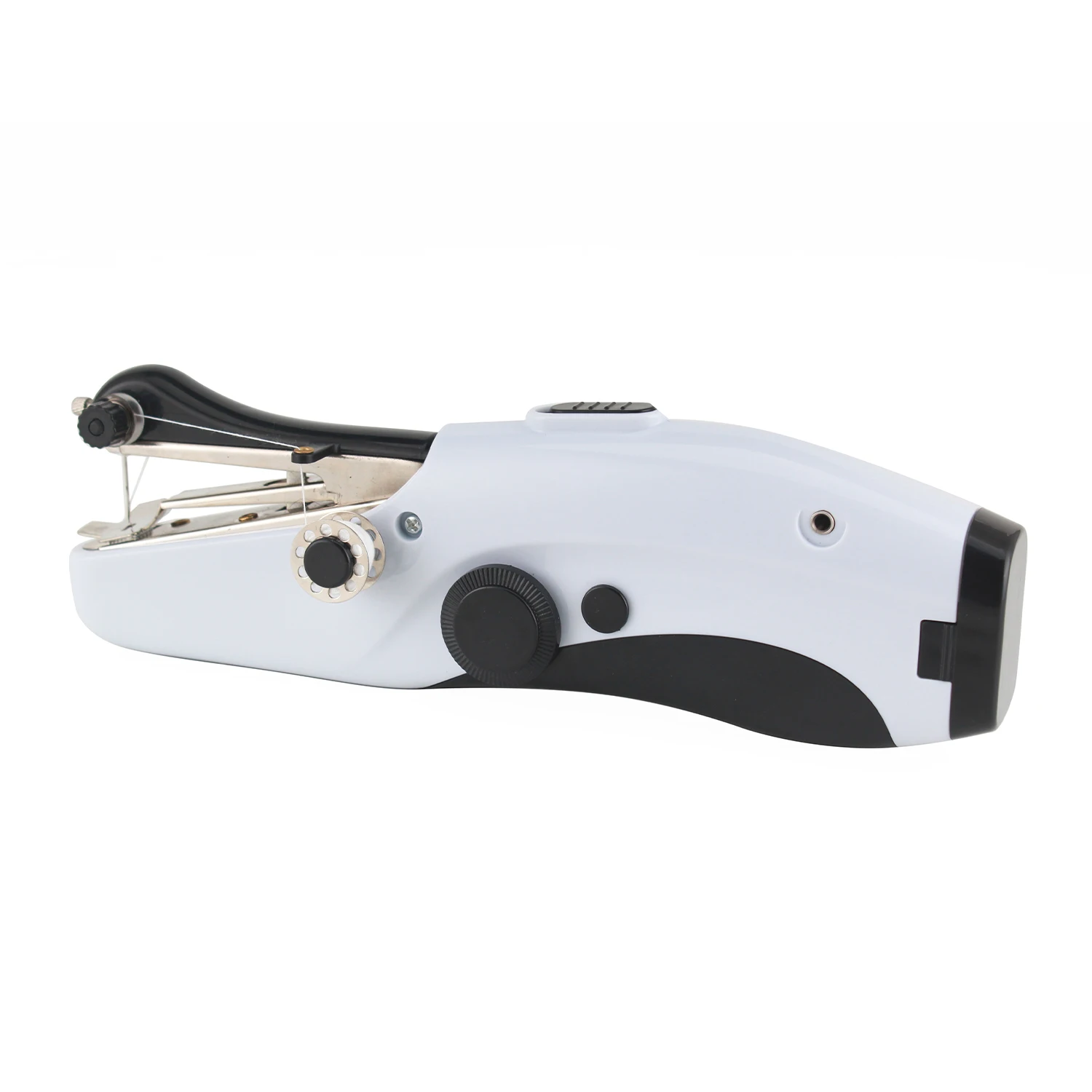 Новый дизайн ZDML-5 Милые Портативный с прямым козырьком с нашивкой; Удобный стежка инструмент ручной швейной машины