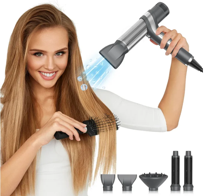 Thermo-Control High Speed Ionic Hair Dryer 110,000 RPM Fast Drying Professional Electric Blow dryers with diffuser