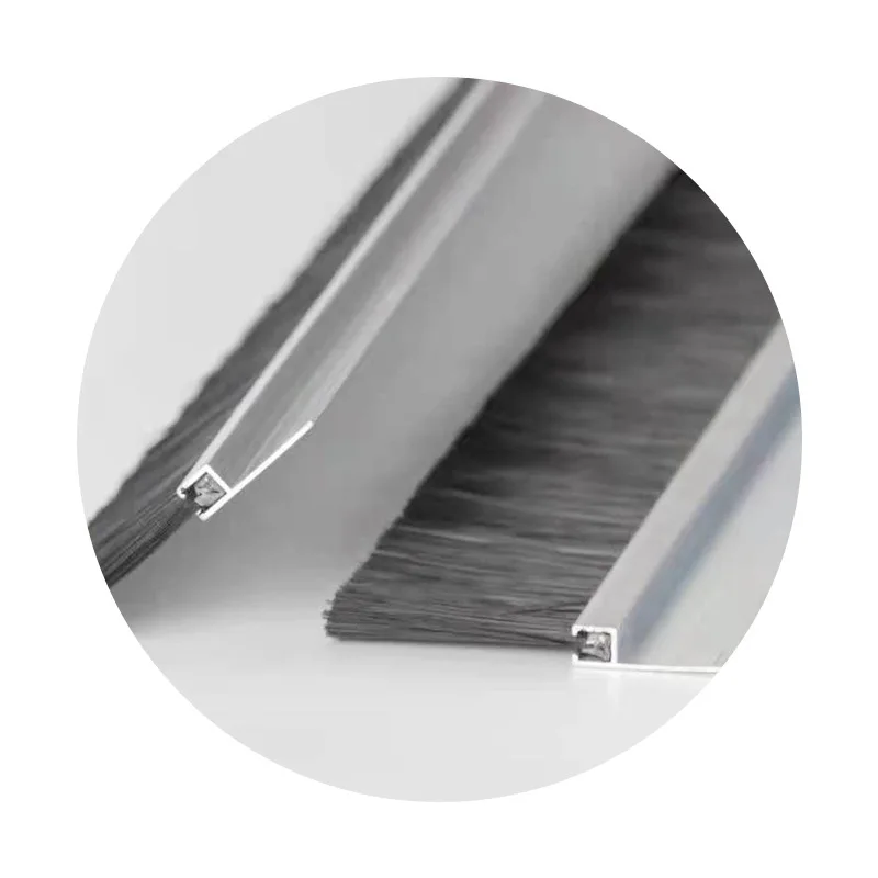 Factory Price Wholesale Bird Soundproof Weather Strip Pp Base Brass Copper Wirees China Brush