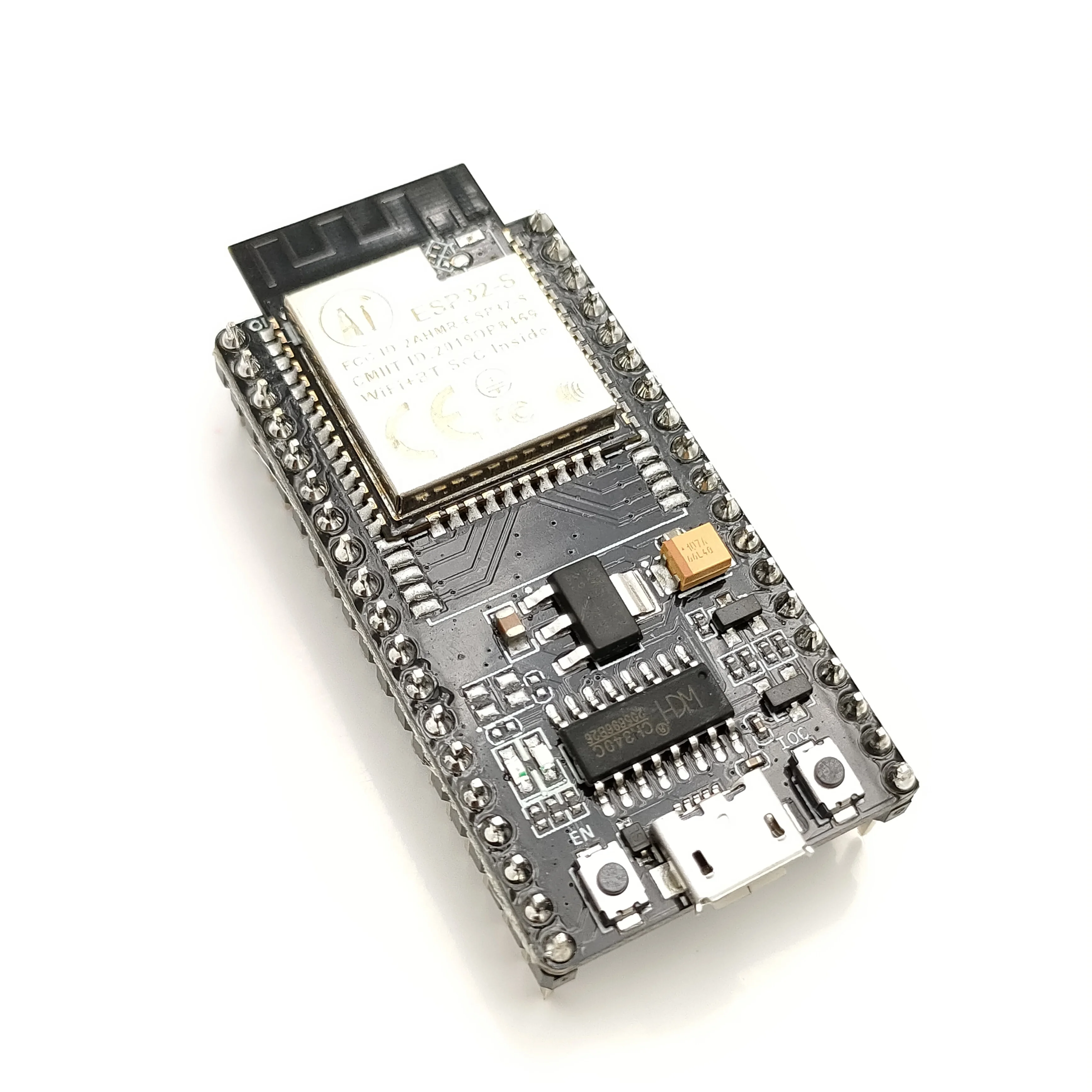 Wireless module NodeMcu  ESP32 chip   ESP32-S  Module Development Board  Wifi BT with pcb Antenna and usb port