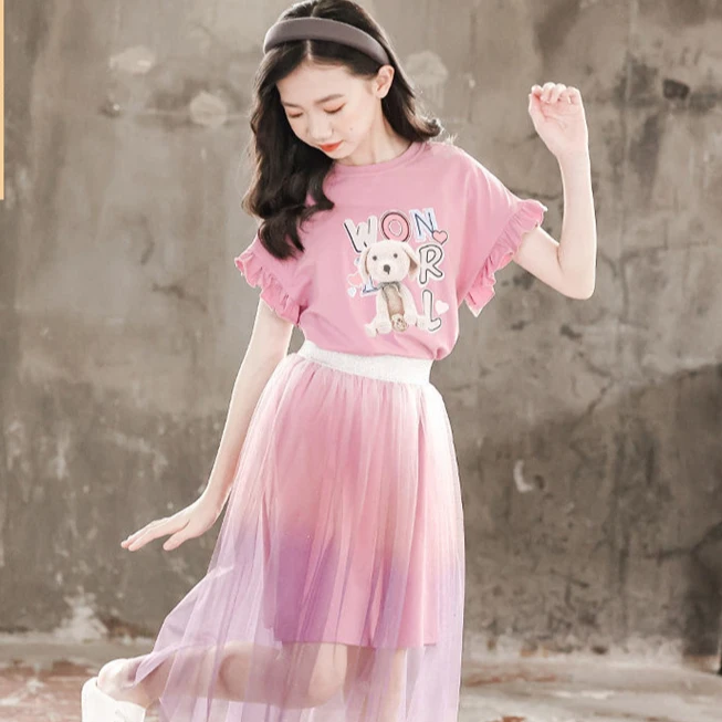 Wholesales Price Latest Sweet, Lovely Competitive Lace Children Girl Skirts Kids Girl Prom Princess Dress/