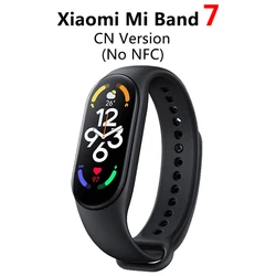 Original Xiaomi Mi Band 7 Sport Wristband Heart Rate Fitness Tracker Miband 7 1.62AMOLED Screen Smart Band 6 Color Bracelet