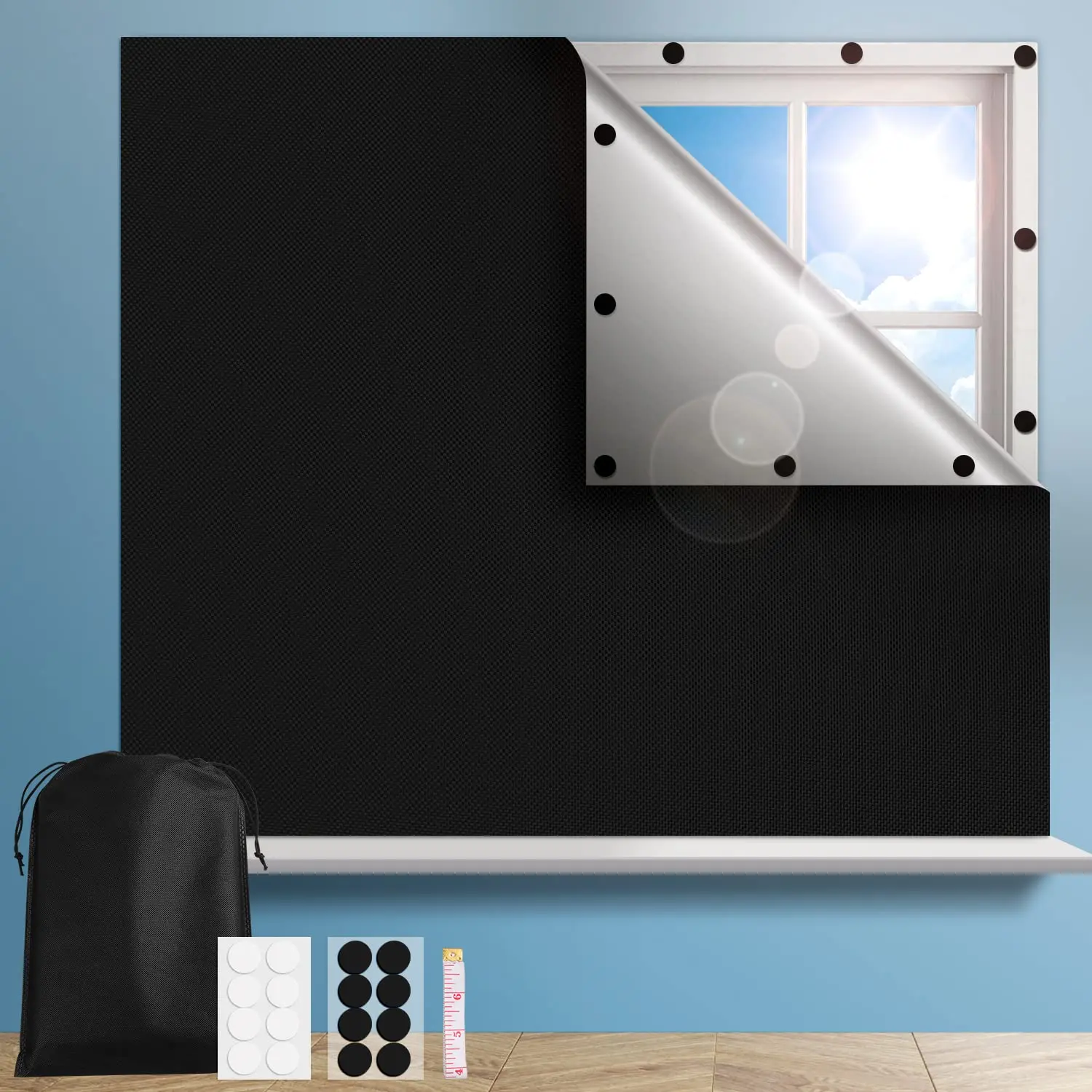 100% затемненные шторы для окон