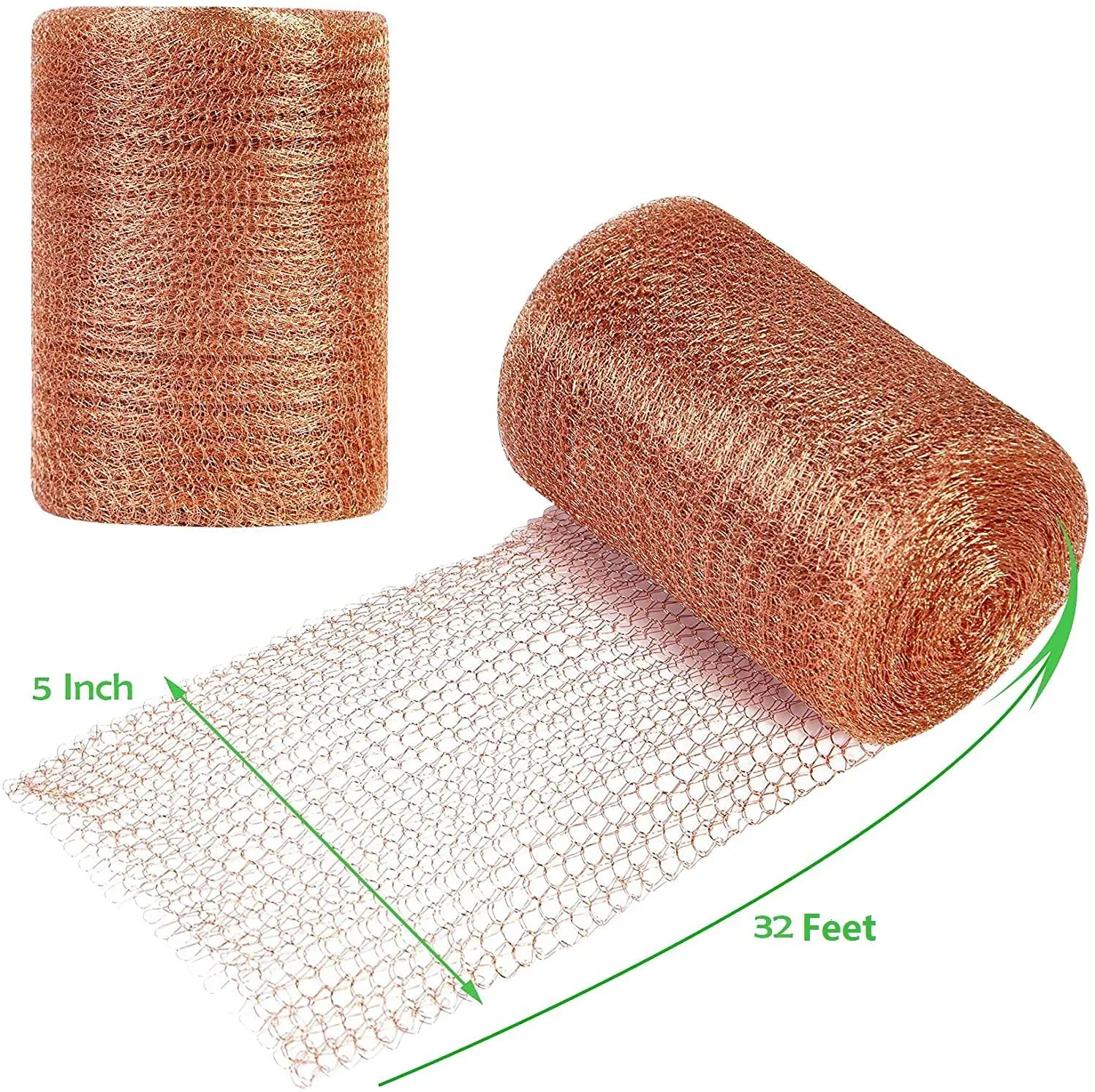 Copper Mesh for Mouse Rat Rodent Control 30 Foot Roll, Full Size