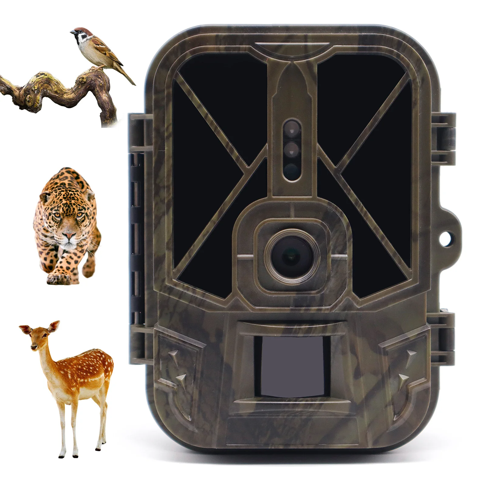 Suntek 36MP 4K/30fps Hunting Trail Camera Live Show Waterproof Wildlife Monitoring Night Vision with WiFi APP WiFi940Pro