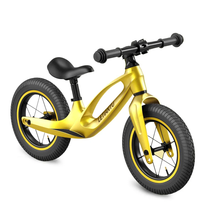 baby push 2 wheels no pedal balance bike 12 inch ride on cycle for 3-6 years old children bicycle kids balance bike