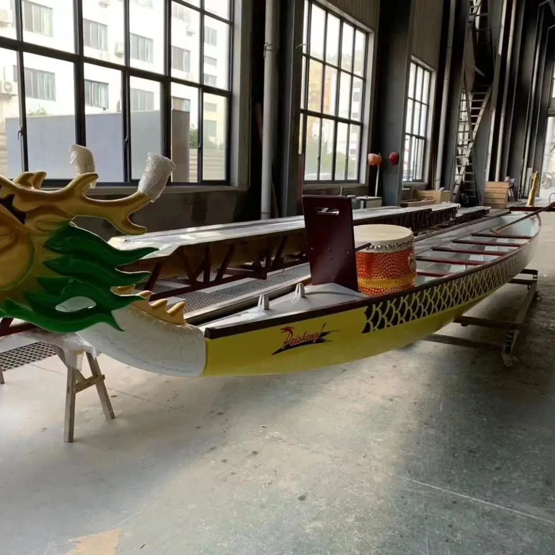 IDBF-912 Small Fiberglass Dragon Boat Peisheng Brand