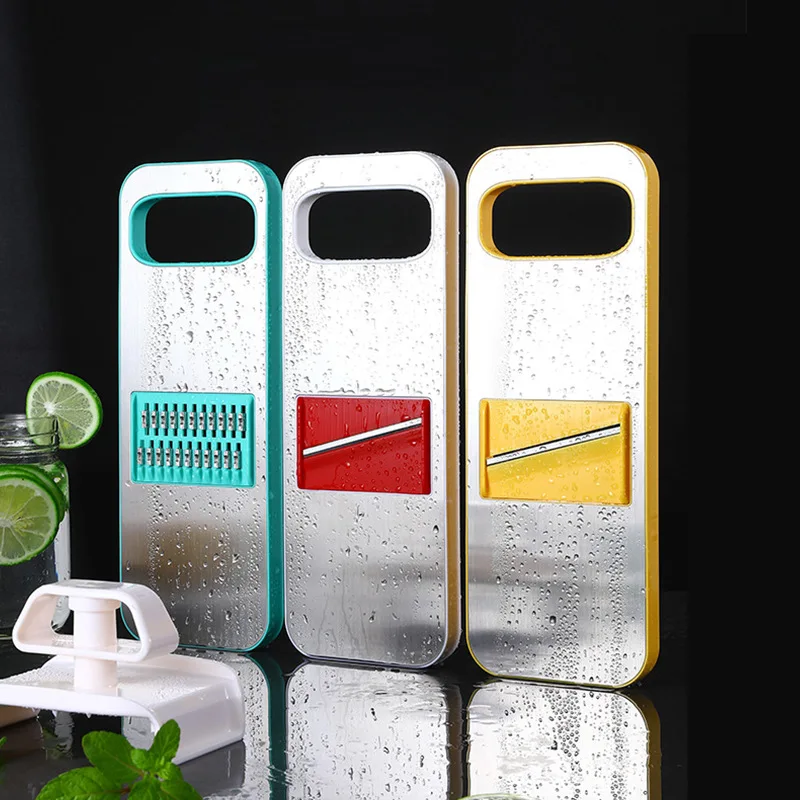 Factory wholesale kitchen gadget multi-function vegetable cutter stainless steel kitchenware potato grater wave vegetable cuttin
