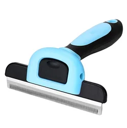 Free  Shipping Professional Deshedding Tool Effectively Reduces Shedding by up to 95% Dogs and Cats Pet Grooming Brush Comb