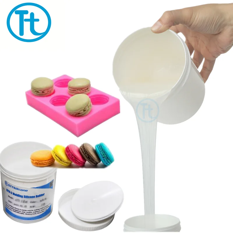 RTV Silicone Rubber Flexible Food Grade Silicone Mould Making Kit Two Parts Liquid Supplier