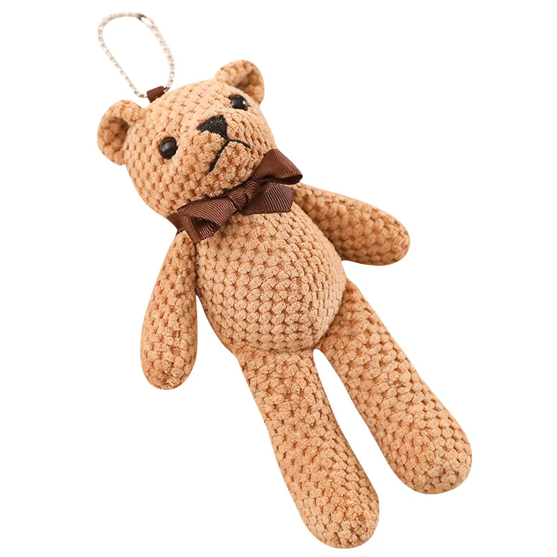 custom teddy bears wholesale small plush teddy bear keychain soft plush teddy bear