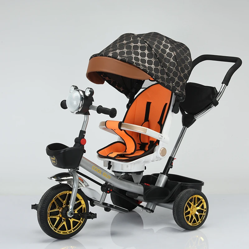 trikes for kids tricycle for children trikes with sun shade for baby ride on toy kid tricycle with 360 degree rotating seat