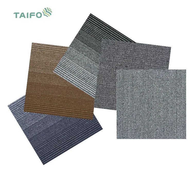 Taifo Best Selling Square Carpets Modular Carpet Tiles Price Commercial Nylon/bitumen Backing Office Customized Modern Nylon