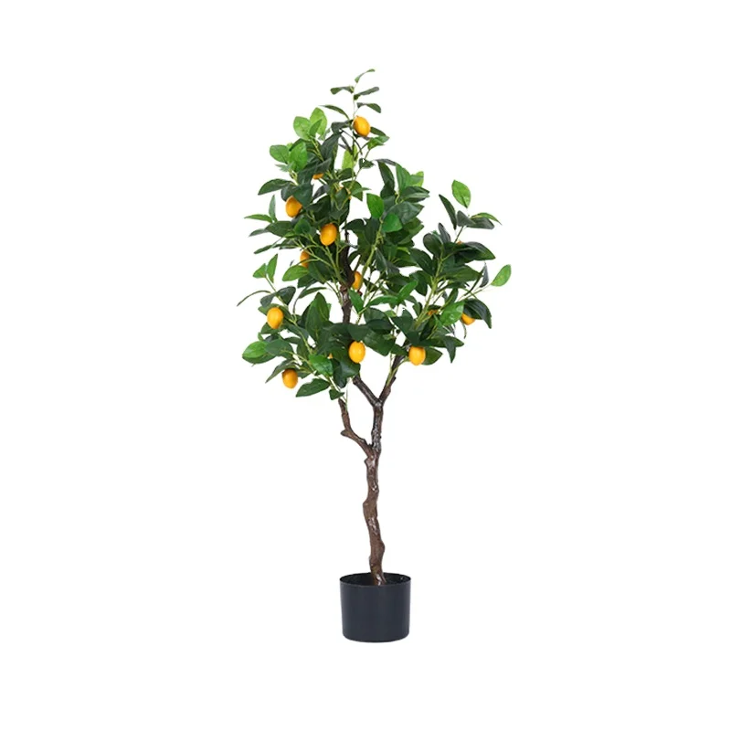 2022 Custom Orange Trees for Sale Lemon Fruit Trees Wedding Decoration Living Room Decorative Fake Trees