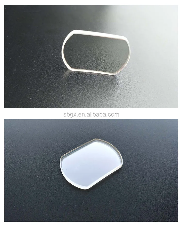 factory custom optical frosted matt borosilicate glass discs for lighting cover lens